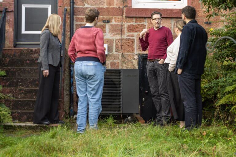 MSP Paul Sweeney Visits Loco Home’s Co-Op Members to Learn About Community-Led Heat Pump Success